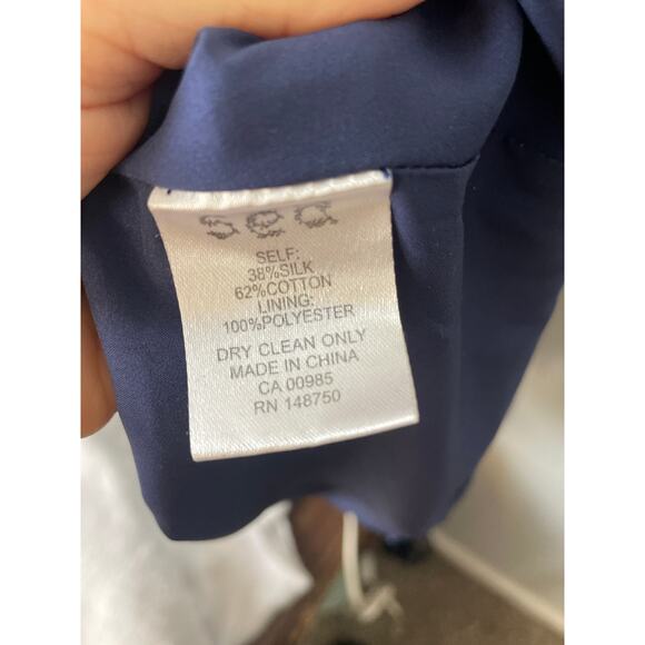 Sea New York Women's Boho Dress Size 8 Silk Blend Crochet Pom Pom Detail - Picture 4 of 16